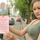 Illustration for article titled Chinese Lara Croft Lookalikes Handing Out Traffic Warnings in Hotpants